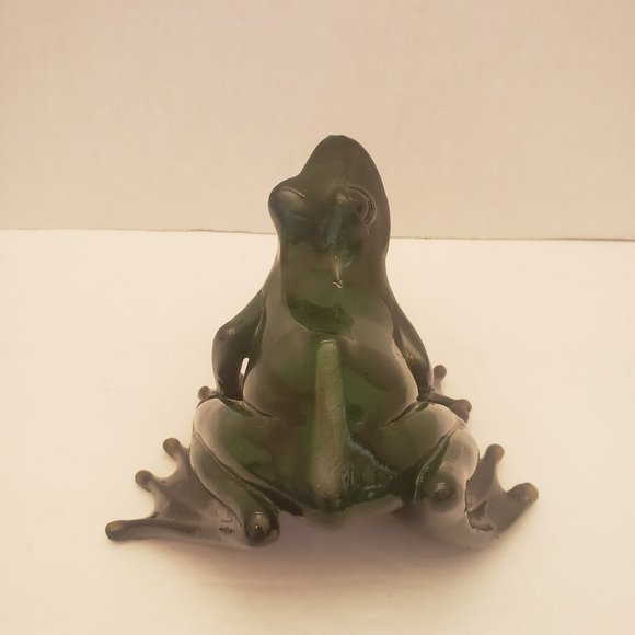 Resin Real Look Frog Outside Inside Decor - Picture 3 of 8
